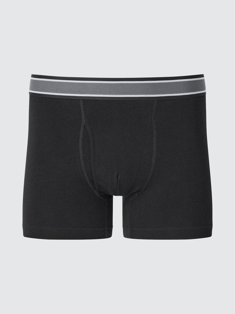 Uniqlo Cotton Boxer Briefs  Waist Stripe  B