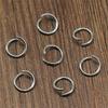 400pcs 4/5/6/7/8/10mm Metal DIY Jewelry Findings Open Single Loops Jump Rings & Split Ring For Jewelry Making
