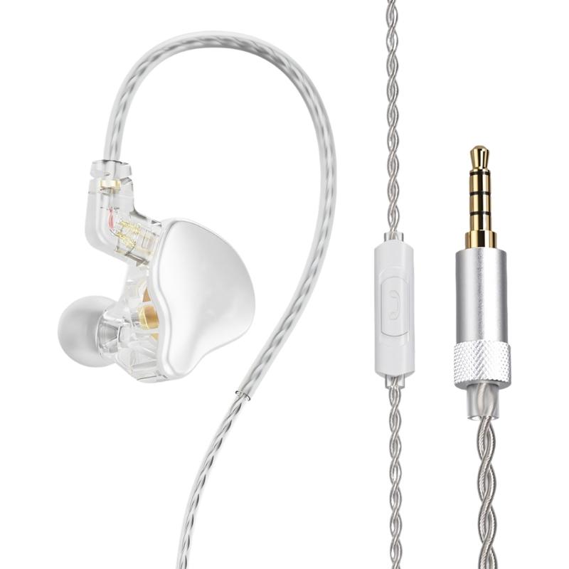 High Clear In Ear Wire Headphones Earphone With 11Mm Dynamic Driver For Music And Gaming Sport Earbud 3.5mm Port