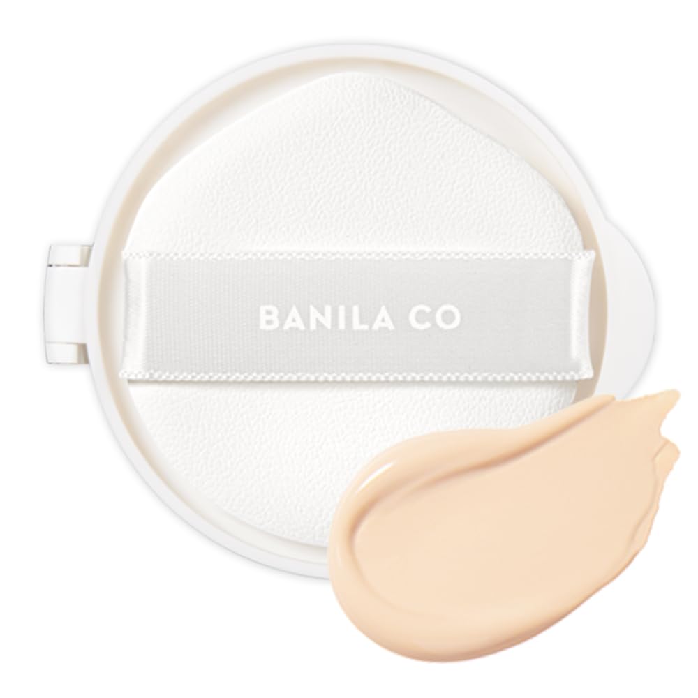 Coverlicious Ultimate White Cushion Refill 14g Cushion Foundation [Banila Co.] SPF38++ Semi-Matte (19 Light, 14g)
