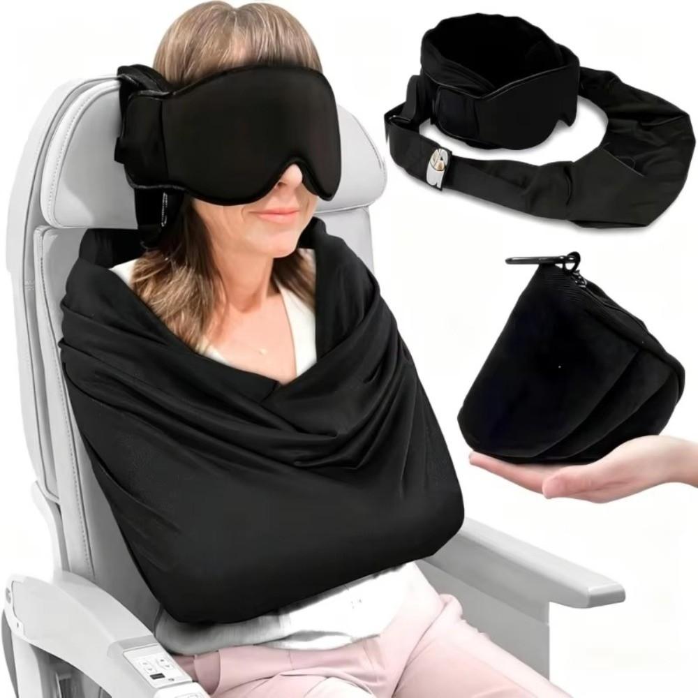 Multi-Use Function Car Sleep Support Adjustable EyeMask Pillow For Office Use