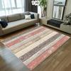 Vintage Wood Grain Striped Area Rug Living Room Bedroom Modern Farmhouse Decor Non Slip Carpet for Design Perfect for HomeC