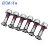6pcs 8*25MM Sprockets Blots Kits Screws For HONDA SUZUKI KAWASAKI YAMAHA KTM RMZ DRZ YZF KXF KLX CRF Dirt Bike Pit Bike