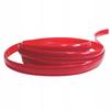 Decorative PVC Strip Red Matt 21mm Self-Adhesive Flexible