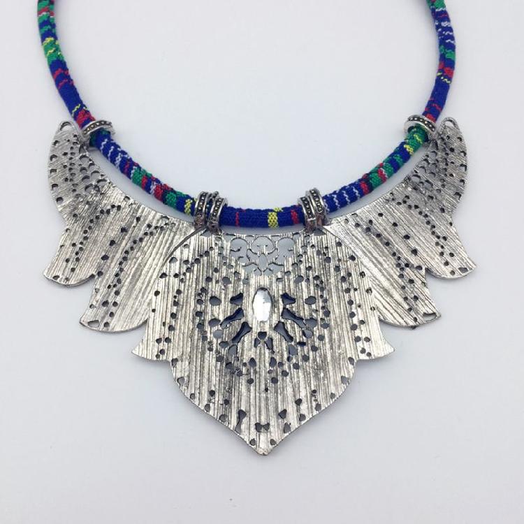 Collier Ras-du-cou Tribal Mode Bijou de Costume Cadeau pour Femmes Meilleure Amie