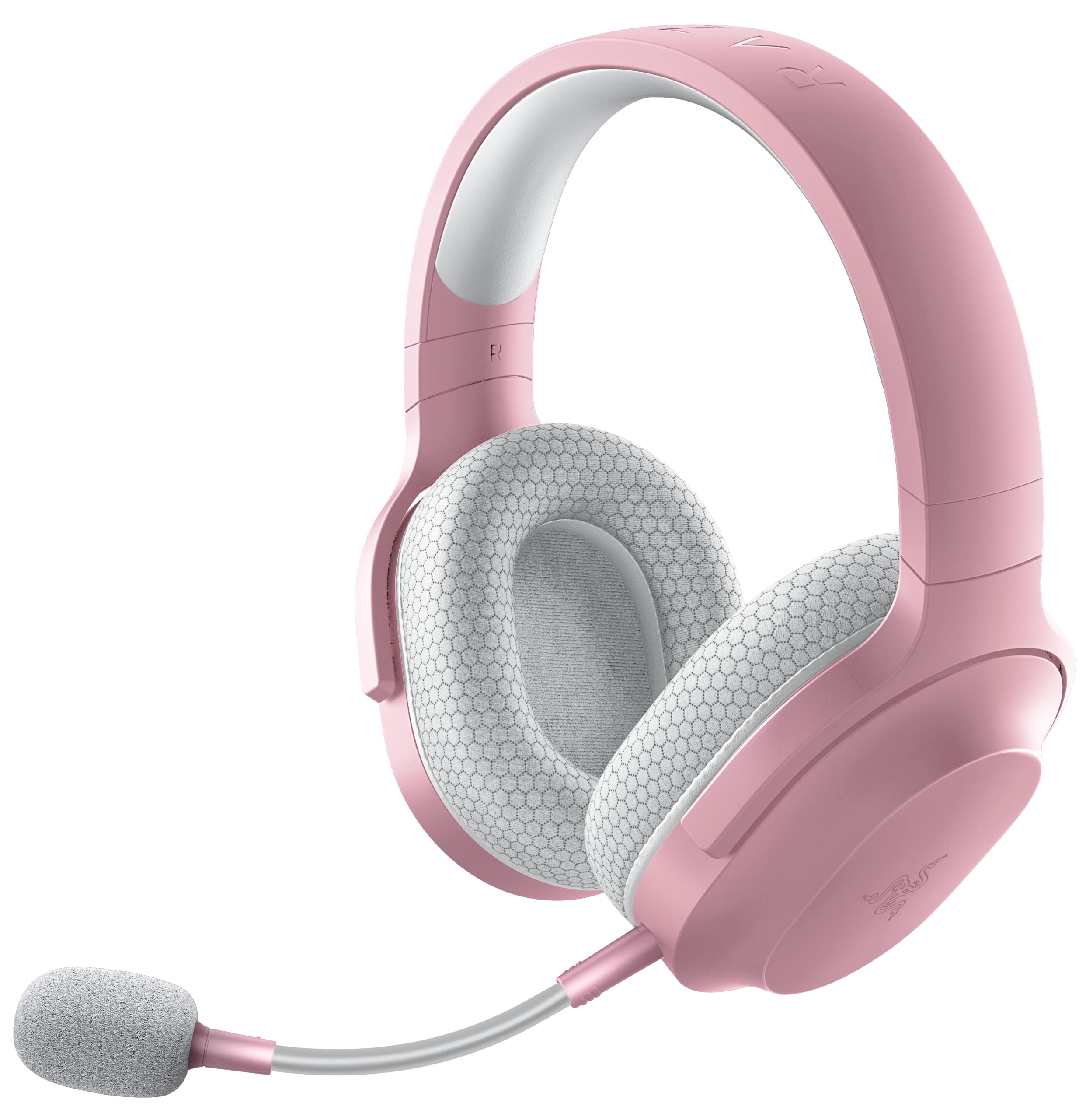 

Razer Barracuda X Quartz Pink Gaming Custom Dynamic 40mm Surround Unidirectional 20 Hours of Battery Headset Lightweight Compatible with Xbox Headset, рожевий