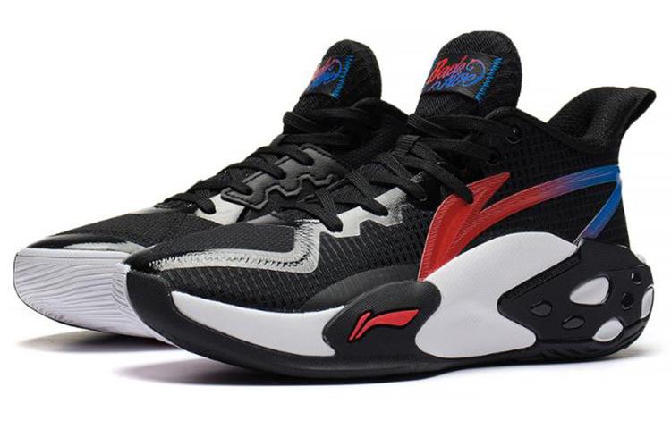 Li Ning Textile, Synthetic Leather, TPU Cushioning Slip Resistant Abrasion Resistant Coverage Support Low top ABFS007-2