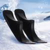 1 Pair Scooter Sled Ski Sleigh Sled Ski Board Snow Sledge Board Set Ski Sledge for Kids Outdoor Accessories