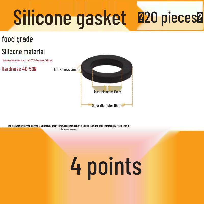 Silicone High-Temp Waterproof Gasket & Shock Absorbing Seal Pad