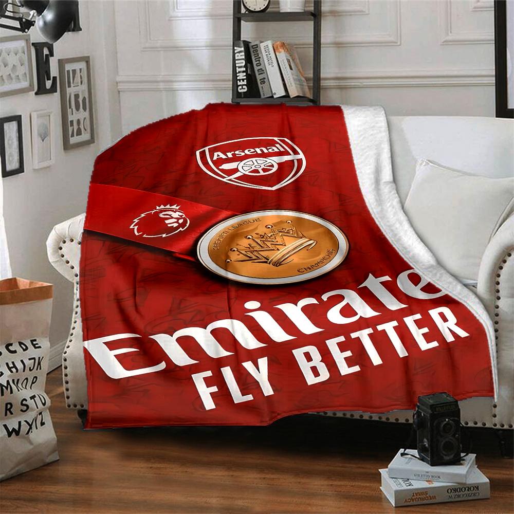 Coperta Arsenal Morbida e Accogliente Perfetta per Sedia da Ufficio Divano Spiaggia per Tutte le Stagioni Design Allegro Regali per Famiglia o Amici