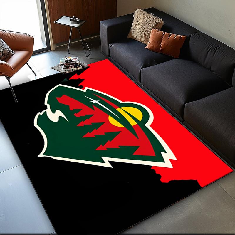 Minnesota Area Rug Suitable for Indoor And Outdoor,Carpets for Playroom, Homes, Offices, Living Rooms,Home Decor,Christmas Fan Gift