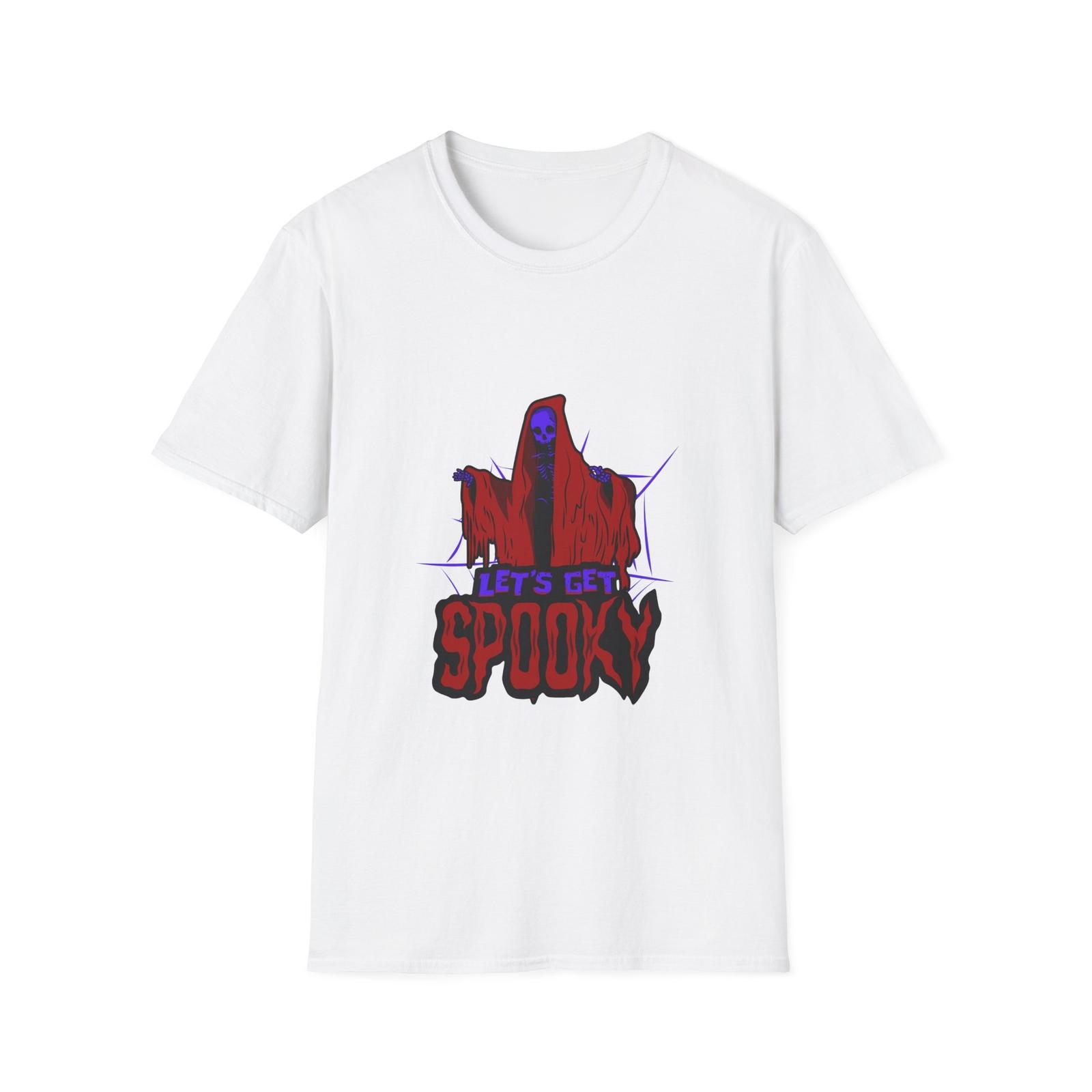Lets Get Spooky Unisex Softstyle T-Shirt S разноцветный
