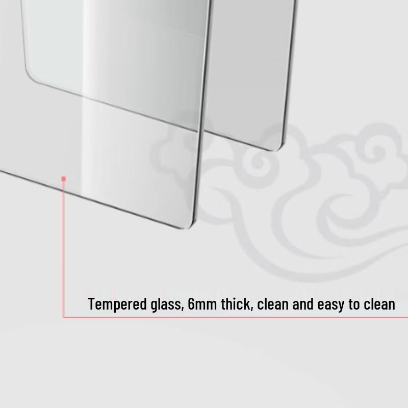 Ventilated Transparent Knife Storage Rack