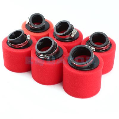 Motorcycle Dirt Pit Parts 35mm 38mm 42mm 45mm 48mm 50mm Sponge Foam Air Filter Racing For ATV Scooter FMX PIt Bike Dhz Pit Pro