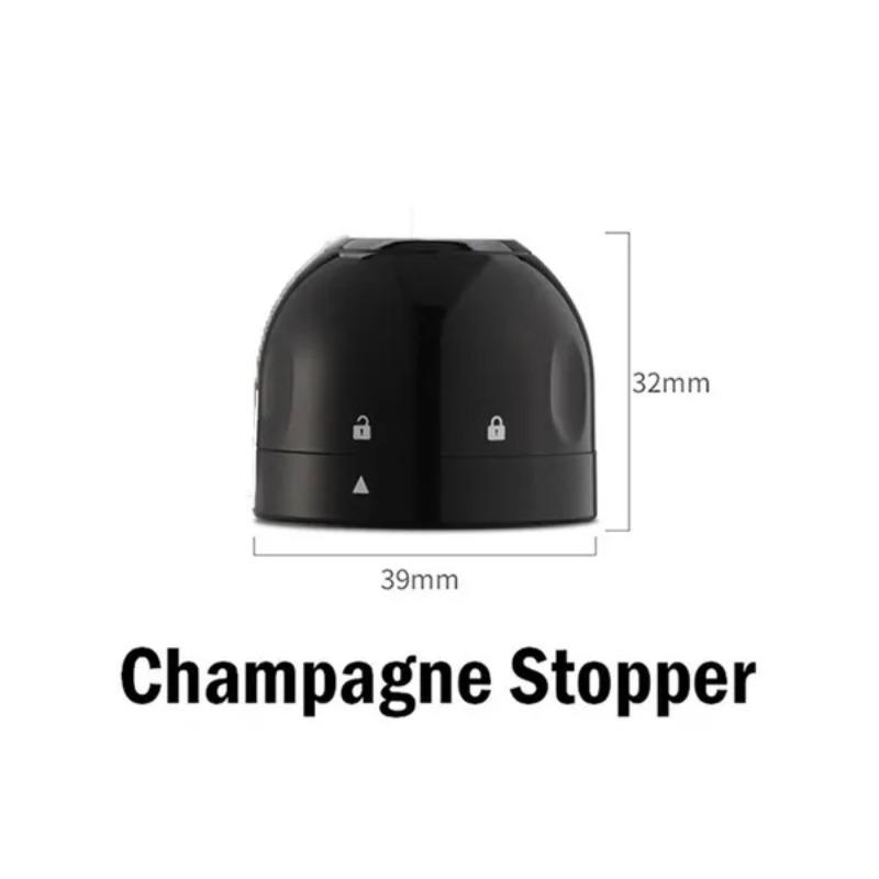 Champagne Stopper Vacuum Wine Bottle Cap Plug Silicone Sealed Champagne Bottle Stopper Sparkling Wine Retain Freshness Bar Tools