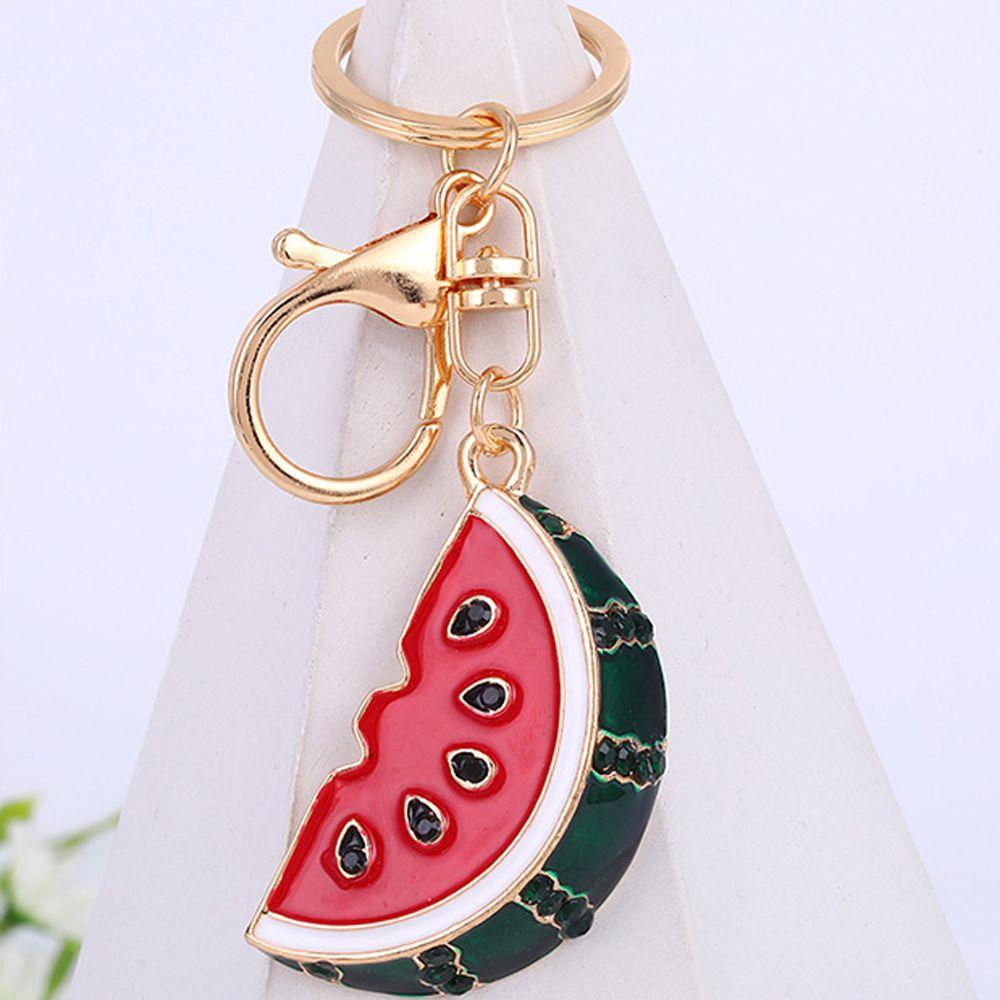 

Hanging Decorations Simulation Watermelon Keychain Cute Key Chains Accessories Style A