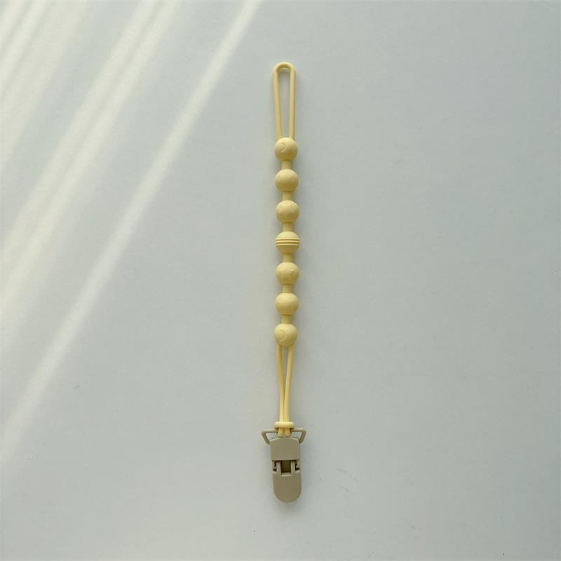 

Корейский стиль силиконовый держатель для пустышки и прорезыватель | Шнурок для детской бутылочки | Гипоаллергенный и противоударный