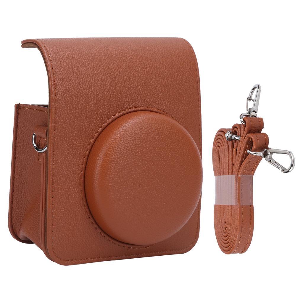 PU Leather Camera Case Bag with Shoulder Strap for 40 Camera