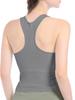 Women's Summer Outer Wear with Bra Pad Camisole Running Fitness Underwear Slim Yoga Sports Tank Top