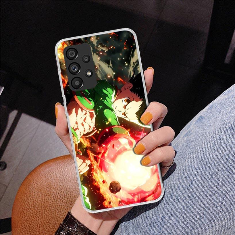 Huner X-Hunters Gon Phnoe Hülle für Samsung Galaxy A17 A37 A57 A16 A26 A36 A56 A15 A14 A13 A55 A54 A53 A35 A34 A33 A25 A24 A23 A5