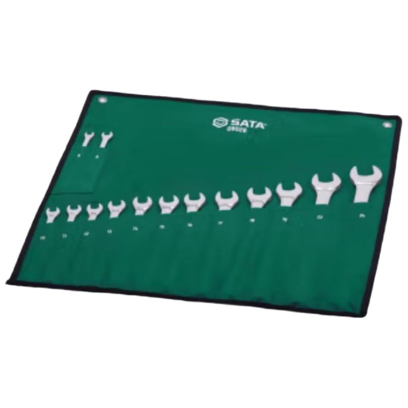 SATA Fully Polished Combination Wrench Set