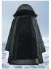 Waterproof Fleece-Lined Cotton Coat with Removable Lining for Cold Storage Work