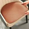 Handwoven Rattan Seat Cushion, Summer Breathable Square Chair Mat, Anti-slip Cooling Sitting Pad for Dining & Office Chairs