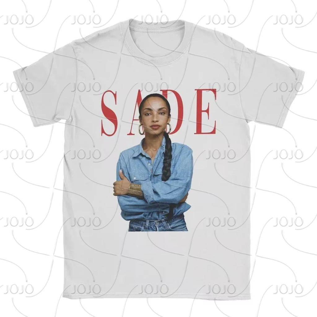 SADE Y2K Vintage Harajuku Oversized T-Shirt Men Women Goth Casual Hip-hop Streetwear Top Real Casa Tennis Club Design