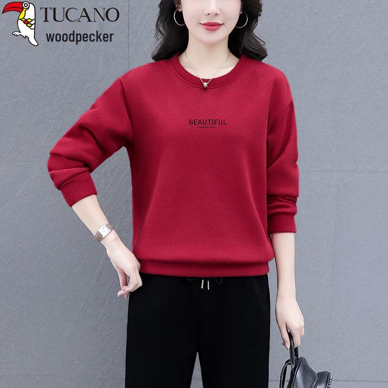 TUCANO Women's Loose Fit Long-Sleeve Sweatshirt