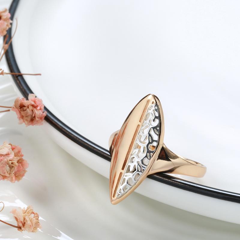 Kinel ethnischer Vintage-Ring aus Roségold für Damen