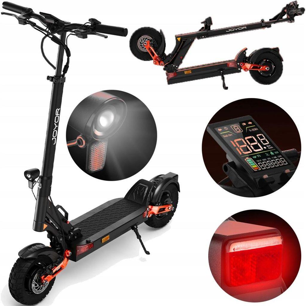 JOYOR T10 Divu motoru elektriskais skrejritenis