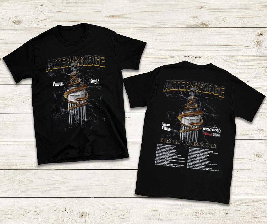 Alter Bridge North American Tour 2023 Cotton 2-Sided Men Women S-5XL TD1669