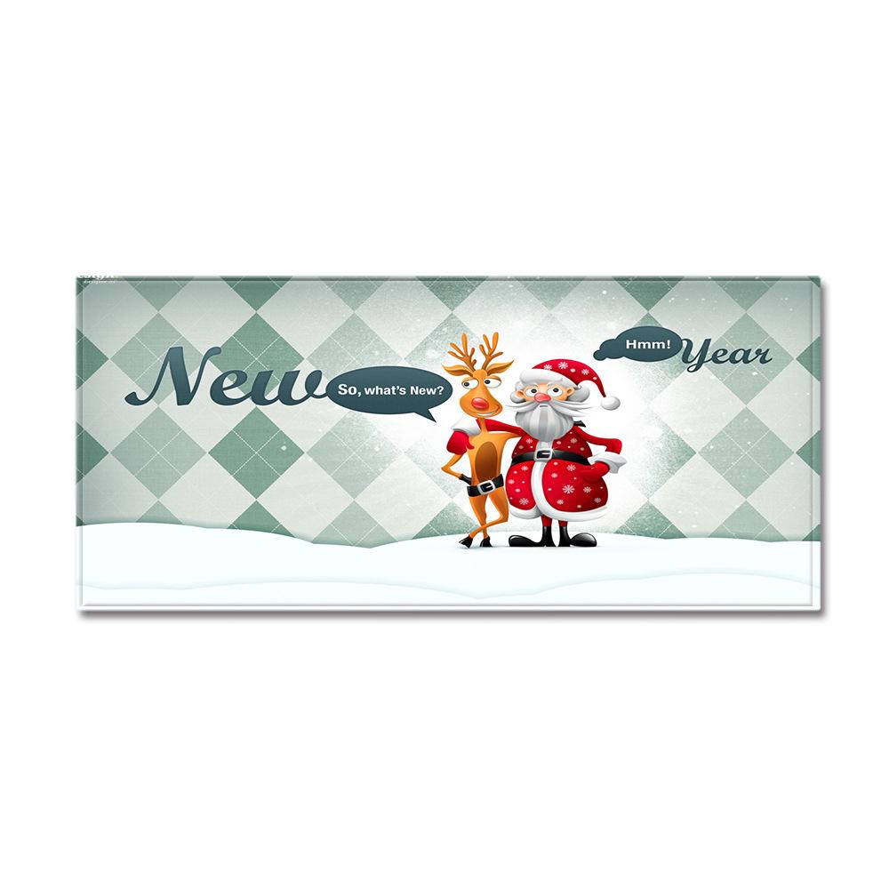 Christmas Floor Mat Kitchen Carpet Doormat Wardrobe Strip