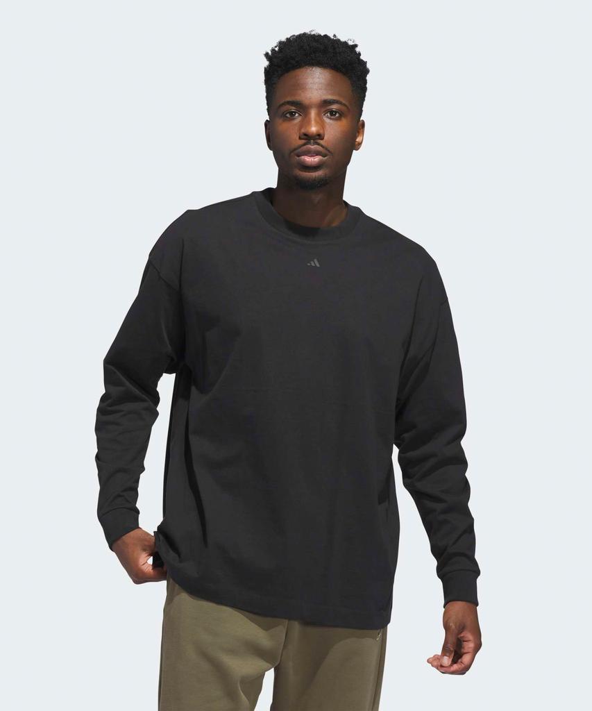 Adidas Basketball Long Sleeve Tee - Black / Jx5580