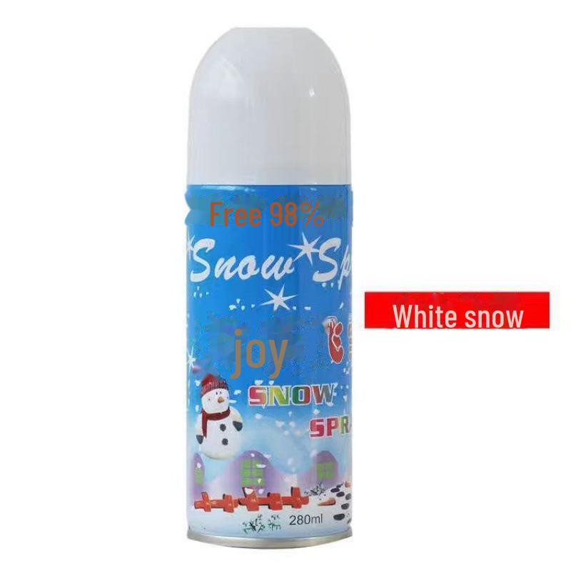 Artificial Snowflake Foam Spray - Holiday & Wedding Decoration