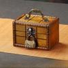 Organizer Wooden Vintage Box For Cosmetics Toys And Home Office Accessories