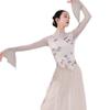 OEING Classical Dance Flowing Long-Sleeve Top