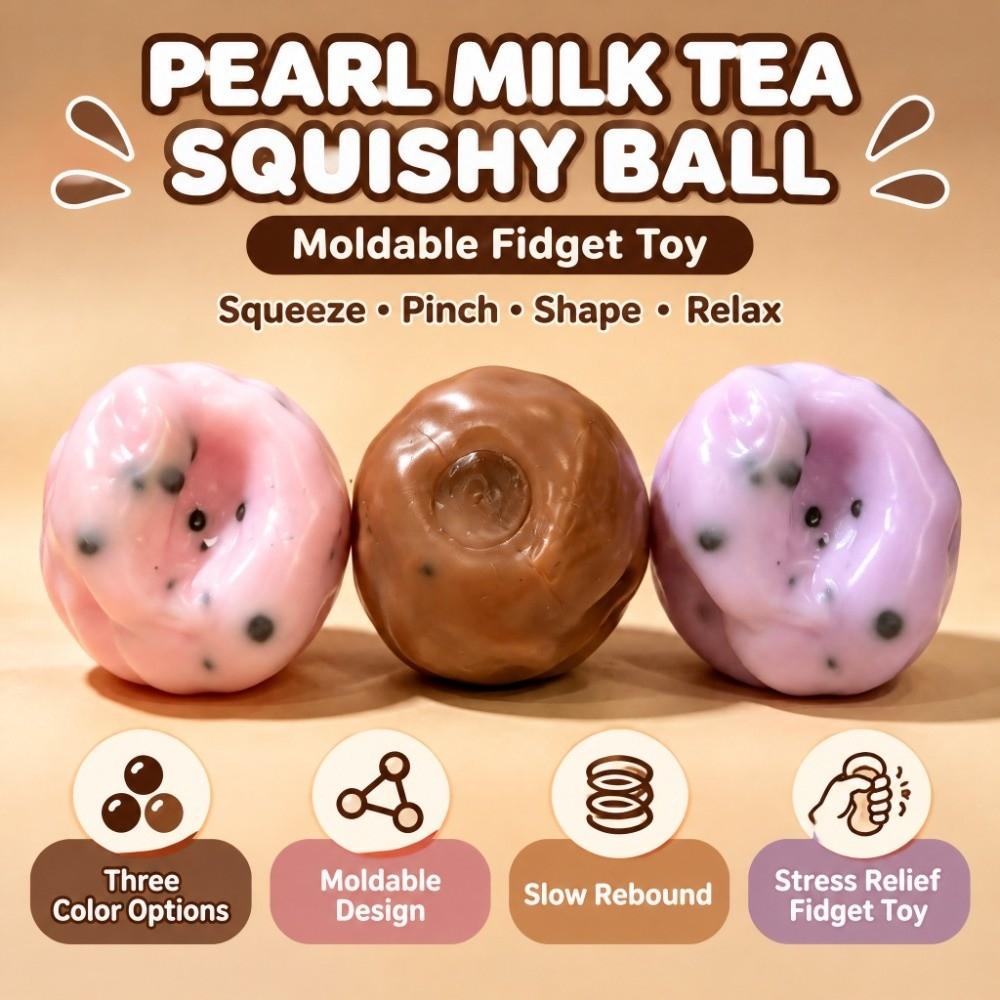 Handmade Squeeze Toy Soft Shapeable Squishies Pressure Ball Fidget Toy Holiday Present