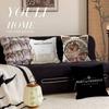 Brand M-Moet C-Chandon Luxury Maple Design Cushion Cover Happy Autumn Harvest Decor Holiday Decorati Pillow Cover