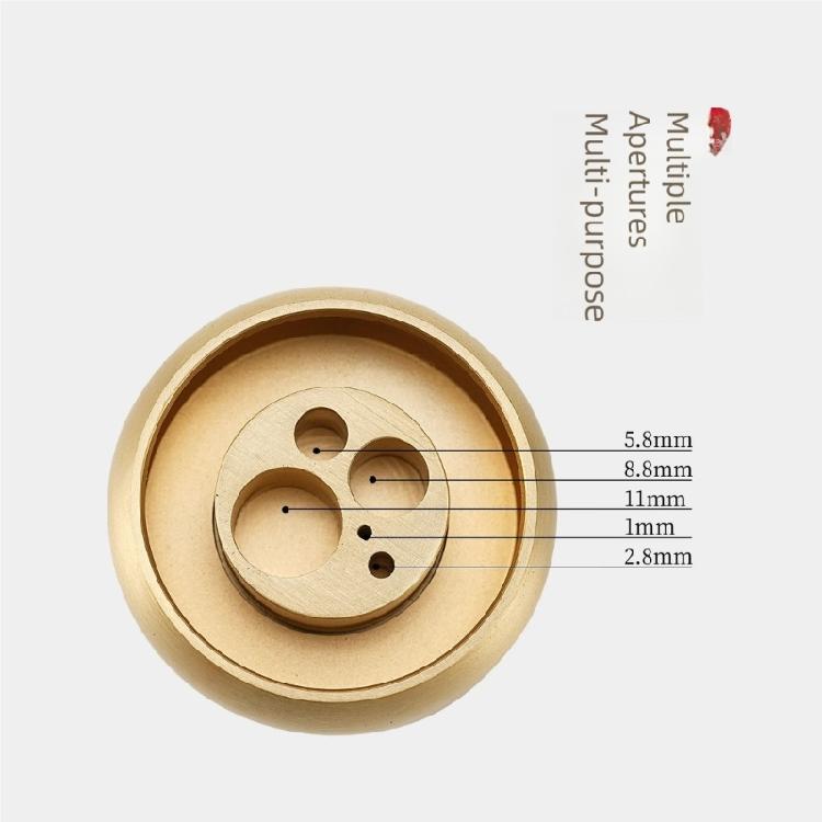 Incenses Holder,Incenses Burners Ashes Catcher 5 Holes Incenses Stick Holder for Home Decors Yogas Spa Madiation Room