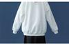 Women's 2026 Winter Printed Velvet Hoodie - Korean Style Loose Fit for Spring and Autumn