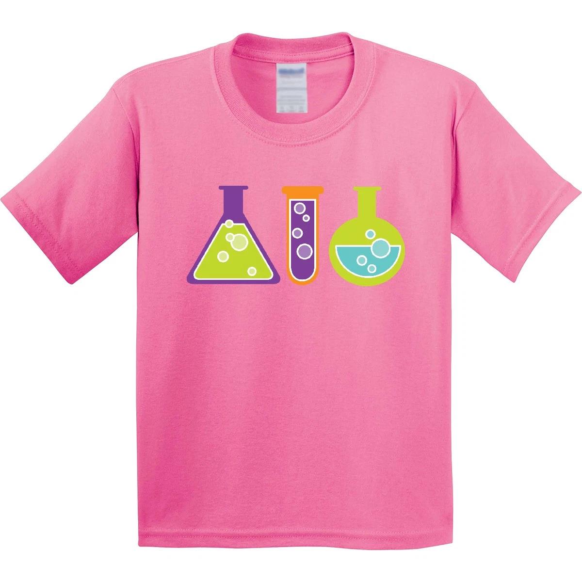 Inktastic Scientist Kids Chemistry Beakers Youth T-Shirt Science Teacher Future 100