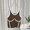 Padded Women's Camisole Summer Crop Tops Sleeveless Underwear Tank Tops