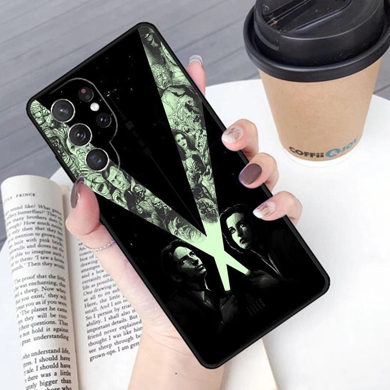 The X Files I want to Believe phone case Cover For Samsung Galaxy S24 S25 Ultra S21 S22 Ultra S10E Note 10 Plus Note 20 FE S23