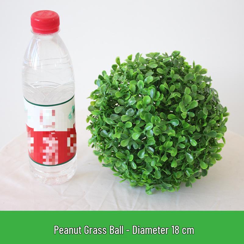 Artificial Greenery & Grass Ball Ceiling Decoration for Visual Merchandising and Store Windows
