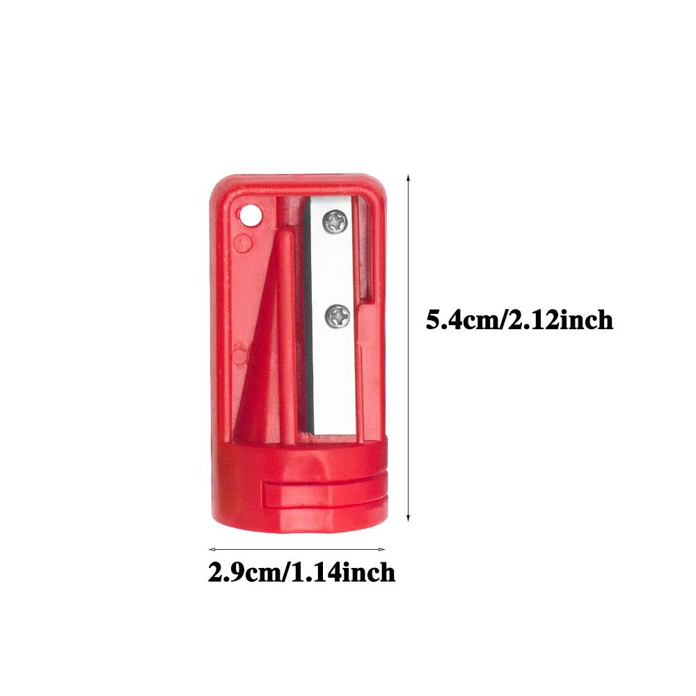 2/4 Pcs Woodwork Carpenter Pencil Sharpener Cutter Shaver Narrow Sharpening Tool For Woodworking Hand Tools Pencil Sharpener