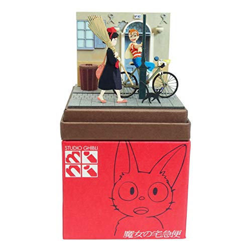 Sankei Studio Ghibli Mini Kiki's Delivery Service Curious Witch Paper Craft MP07-123