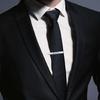 Gentlemen Tie Clip Wedding Party Blouses Jewelry Diamond Crystal Tie Bar Clip