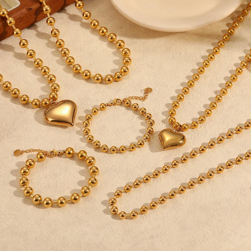 Style Heart Necklace For Women Stainless Steel Durable Jewelry Gift For Fashion Lovers