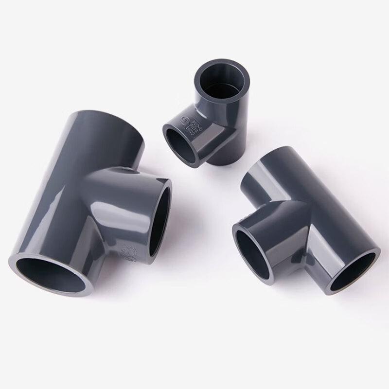 UPVC Adhesive Tee Pipe Fitting DN80 PN10